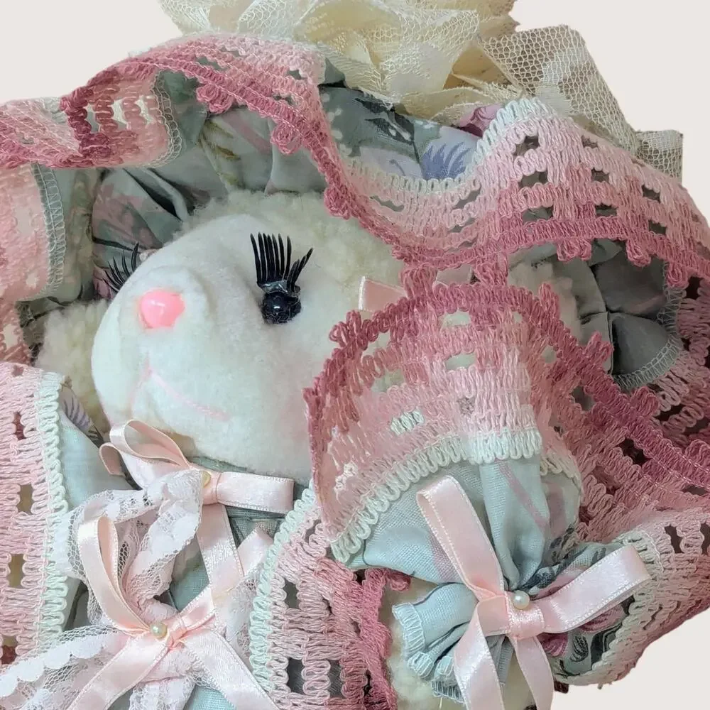 1992 Beary Special Creations Corrie Ruth Handcrafted Plush Lamb